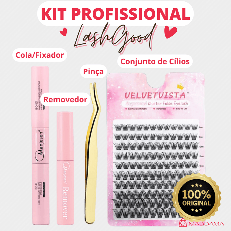 Kit profissional - Extensão de Cílios - Minha loja