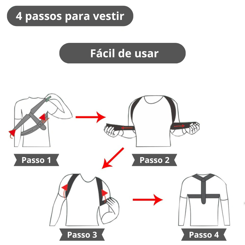 Corretor Postural Ajustável